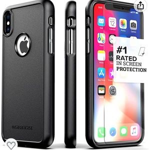 iPhone X/XS SaharaCase dBulk Protection Kit Black new in box never used